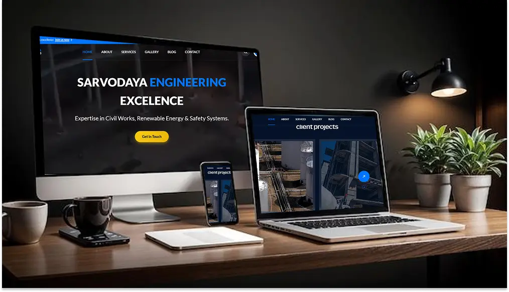 Sarvodaya Engineering Website